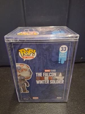 Funko POP! Artist Series: - Captain America #33 W/Hard Protector - Thumbnail 3