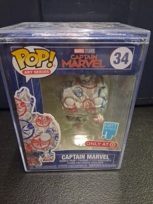 Captain Marvel #34 Funko Pop ( Target Exclusive) Hard Box Case Protector - Thumbnail 5