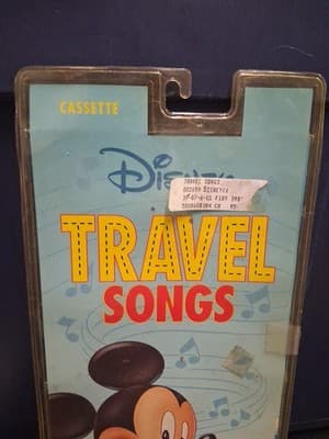 Disney Travel Songs Cassette Tape Walt Disney Records 1994 NEW Orig Pk - Thumbnail 2
