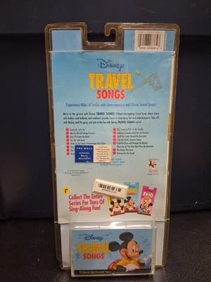 Disney Travel Songs Cassette Tape Walt Disney Records 1994 NEW Orig Pk - Thumbnail 4