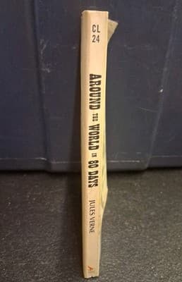 Around The World In Eighty Days by Jules Verne 1963 Airmont Paperback - Thumbnail 3