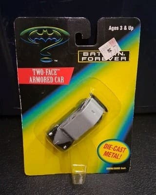 Kenner Diecast Two Face Armored Car, 1:64 Size, NIB