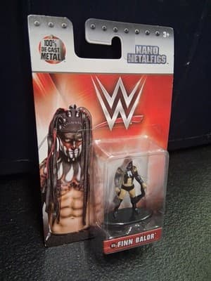 JADA NANO METAL FIGS DIE-CAST WWE FINN BALOR ACTION FIGURE! - Thumbnail 2