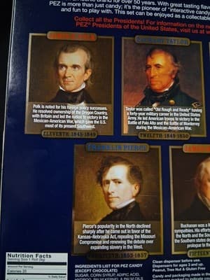 PEZ Presidents of the United States Series Volume III 3 Education Series New - Thumbnail 5