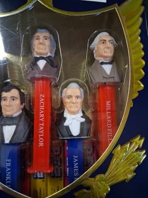 PEZ Presidents of the United States Series Volume III 3 Education Series New - Thumbnail 2