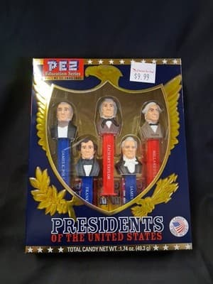 PEZ Presidents of the United States Series Volume III 3 Education Series New