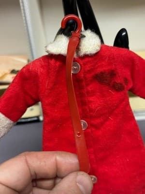 Vintage Mattel 1960’s Barbie Doll Outfit Rare Red, See Photos - Thumbnail 3