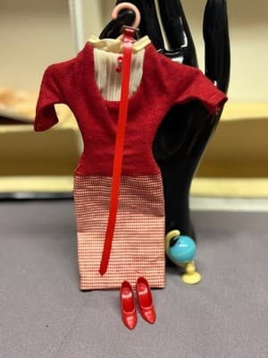 Vintage Mattel 1960’s Barbie Doll Outfit Rare , See Photos , With Accessories