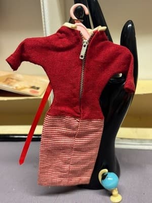 Vintage Mattel 1960’s Barbie Doll Outfit Rare , See Photos , With Accessories - Thumbnail 3