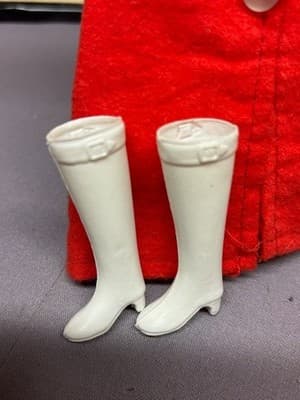 Vintage Mattel 1960’s Barbie Doll Outfit Rare Red, See Photos - Thumbnail 5
