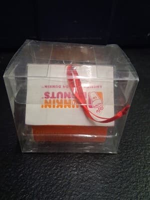 DUNKIN DONUTS "BOX OF DONUTS" 2014 ORNAMENT - Thumbnail 4