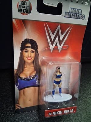WWE NANO METALFIGS JADA TOYS NIKKI BELLA W22 ACTION FIGURE - NEW - Thumbnail 2