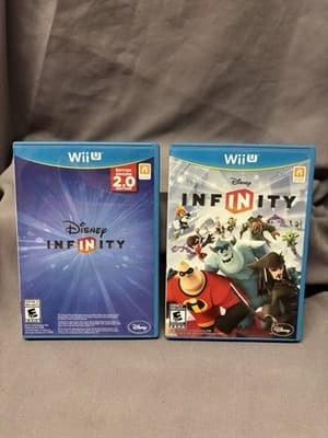 Disney Infinity 1.0 & 2.0 Bundle (Nintendo Wii U, 2012) Games Pads Figures + - Thumbnail 3