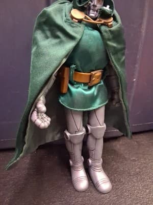 Dr. Doom Figure Famous Cover Marvel Fantastic 4 Toy Biz 1998 - Thumbnail 3