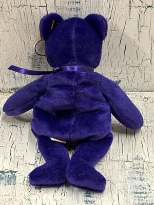 Ty Beanie Baby - PRINCESS Diana Bear 1997 RARE & RETIRED - Thumbnail 2
