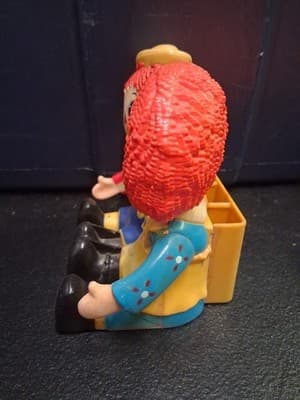 Vintage 1975 Raggedy Ann and Andy Desk Pencil Holder / Calender Bobbs-Merrill - Thumbnail 6