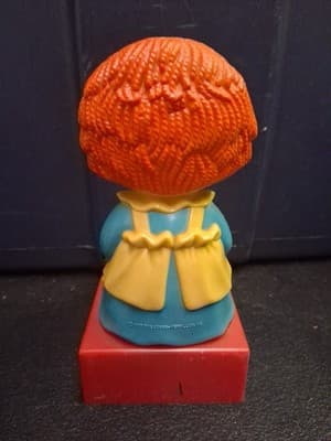 Vintage Plastic Staple With Raggedy Ann Desk Top Stapler 1975 VERY RARE! See Pic - Thumbnail 4