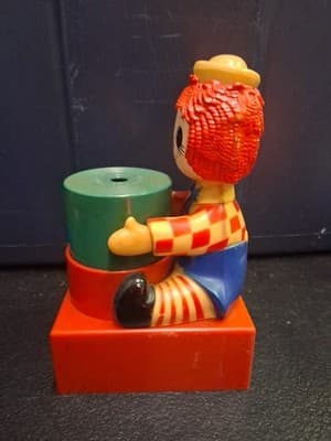 Vintage Raggedy Andy Pencil Sharpener Keep Sharp Display Or Parts Only 1974 - Thumbnail 4