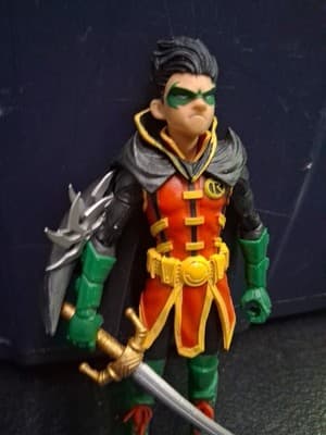 McFarlane Toys~DC Multiverse~Damien Wayne~Robin Action Figure~Loose - Thumbnail 2