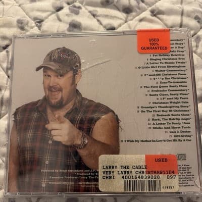 A Very Larry Christmas-Larry the Cable Guy (CD, 2004) Warner Bros New Sealed - Thumbnail 3