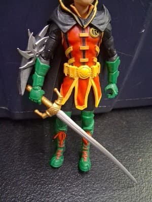 McFarlane Toys~DC Multiverse~Damien Wayne~Robin Action Figure~Loose - Thumbnail 3