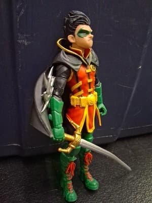 McFarlane Toys~DC Multiverse~Damien Wayne~Robin Action Figure~Loose - Thumbnail 6