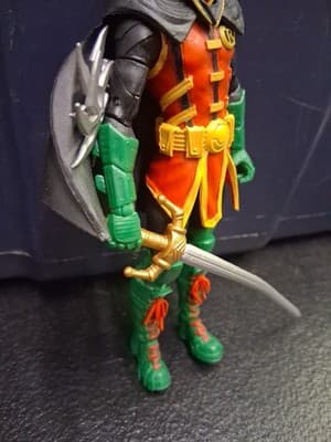 McFarlane Toys~DC Multiverse~Damien Wayne~Robin Action Figure~Loose - Thumbnail 7