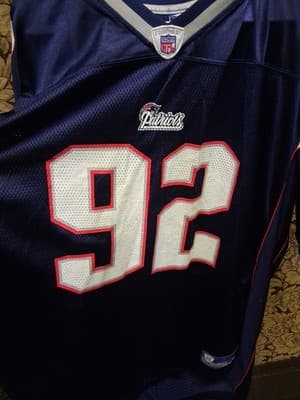 Reebok NFL New England Patriots Albert Haynesworth 92 Football Jersey Size 2xl - Thumbnail 3