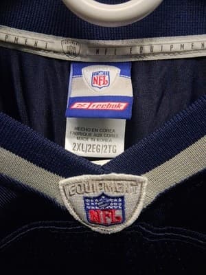 Reebok NFL New England Patriots Albert Haynesworth 92 Football Jersey Size 2xl - Thumbnail 2