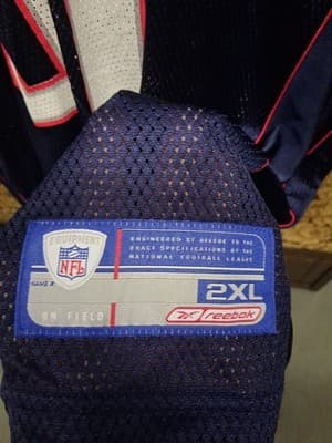 Reebok NFL New England Patriots Albert Haynesworth 92 Football Jersey Size 2xl - Thumbnail 5