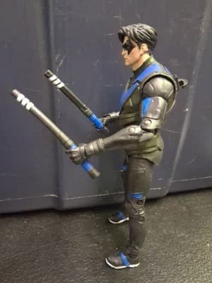 Gotham Knights Nightwing Action Figure DC McFarlane Toys 7 Inches Tall - Thumbnail 4