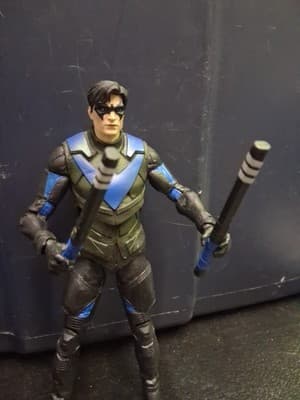 Gotham Knights Nightwing Action Figure DC McFarlane Toys 7 Inches Tall - Thumbnail 2