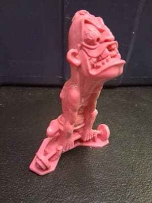 * VINTAGE 1963 MARX WEIRD OH'S WALDO THE WEIGHTLIFTER PINK PLASTIC FIGURE *SS - Thumbnail 6