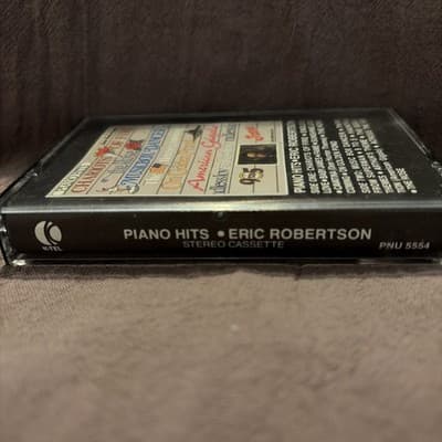 VTG 1983 Piano Hits Cassette Tape by Eric Robertson - Thumbnail 3