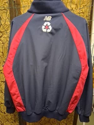 *Rare* New Balance Fenway Park Productions Jacket Mens Medium Navy Red Sox Zip - Thumbnail 7