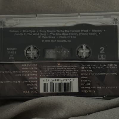 Love Songs by Elton John (Cassette, Sep-1996, MCA) - Thumbnail 2