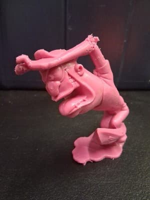 Manny the Reckless Mariner Figure, 1963 Nutty Mad, Pink 4.5” Tall, PO-VG+ - Thumbnail 6