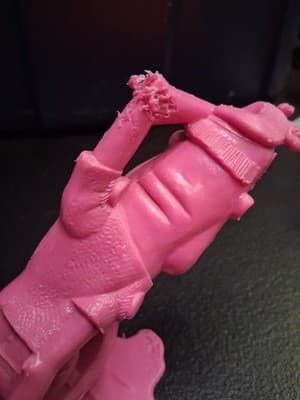 Manny the Reckless Mariner Figure, 1963 Nutty Mad, Pink 4.5” Tall, PO-VG+ - Thumbnail 2