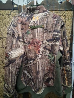 Under Armour Xtra Men's Zip Up Hunting Jacket 2XL Scent Capture - Thumbnail 5