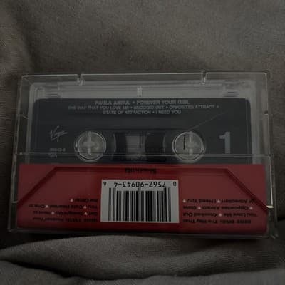 Paula Abdul “Forever Your Girl” Audio Cassette Tape 1988 Virgin Records Used - Thumbnail 2