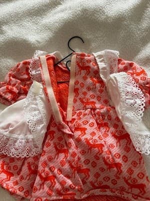 Handmade Doll Dress For 18” American Girl Doll - Thumbnail 3