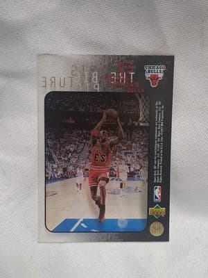 MICHAEL JORDAN 1997-98 UPPER DECK THE BIG PICTURE BASKETBALL BULLS A Q6337 - Thumbnail 2