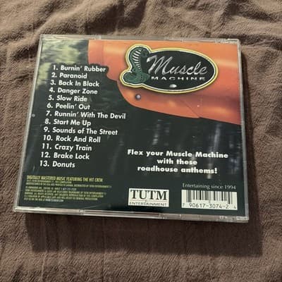 Muscle Machine CD 1998 Roadhouse Anthems Rock Tutm Entertainment - Thumbnail 2