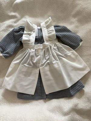 Beautiful Handmade Doll Dress For 18" American Girl Doll Colonial Dress - Thumbnail 2