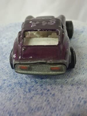 1969 Johnny Lightning Custom Ferrari Topper Purple / White Interior VTG - Thumbnail 6