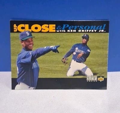 1994 Collector's Choice Up Close and Personal Ken Griffey Jr. #634