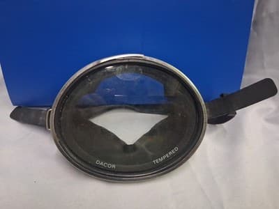 Vintage 1960s Dacor Scuba Snorkel Dive Mask