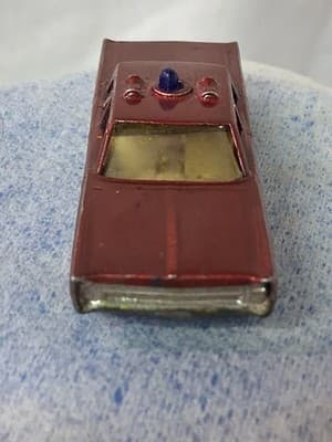 Fire Chief Cruiser Spectraflame Red Vtg 1968 Hot Wheels Mattel Redline Repaint - Thumbnail 2
