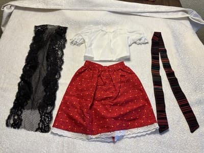 Handmade Doll Dress For 18” American Girl Doll