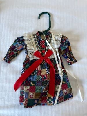 Lovely Christmas Handmade Designer Doll Dress For 18" American Girl Doll Dress